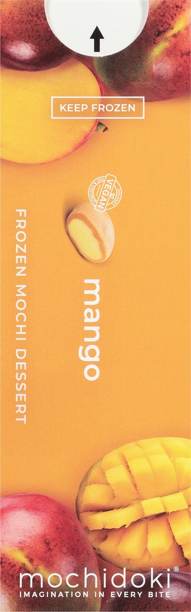 slide 7 of 9, Mochidoki Mango Frozen Mochi Dessert 4 - 1.25 oz Packs, 4 ct
