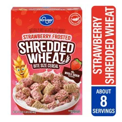 Kroger Strawberry Cream Frosted Shredded Wheat