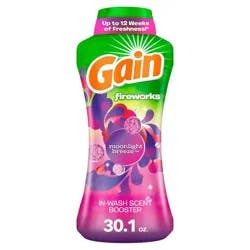Gain Fireworks Moonlight Breeze In-Wash Scent Booster Beads - 30.1oz
