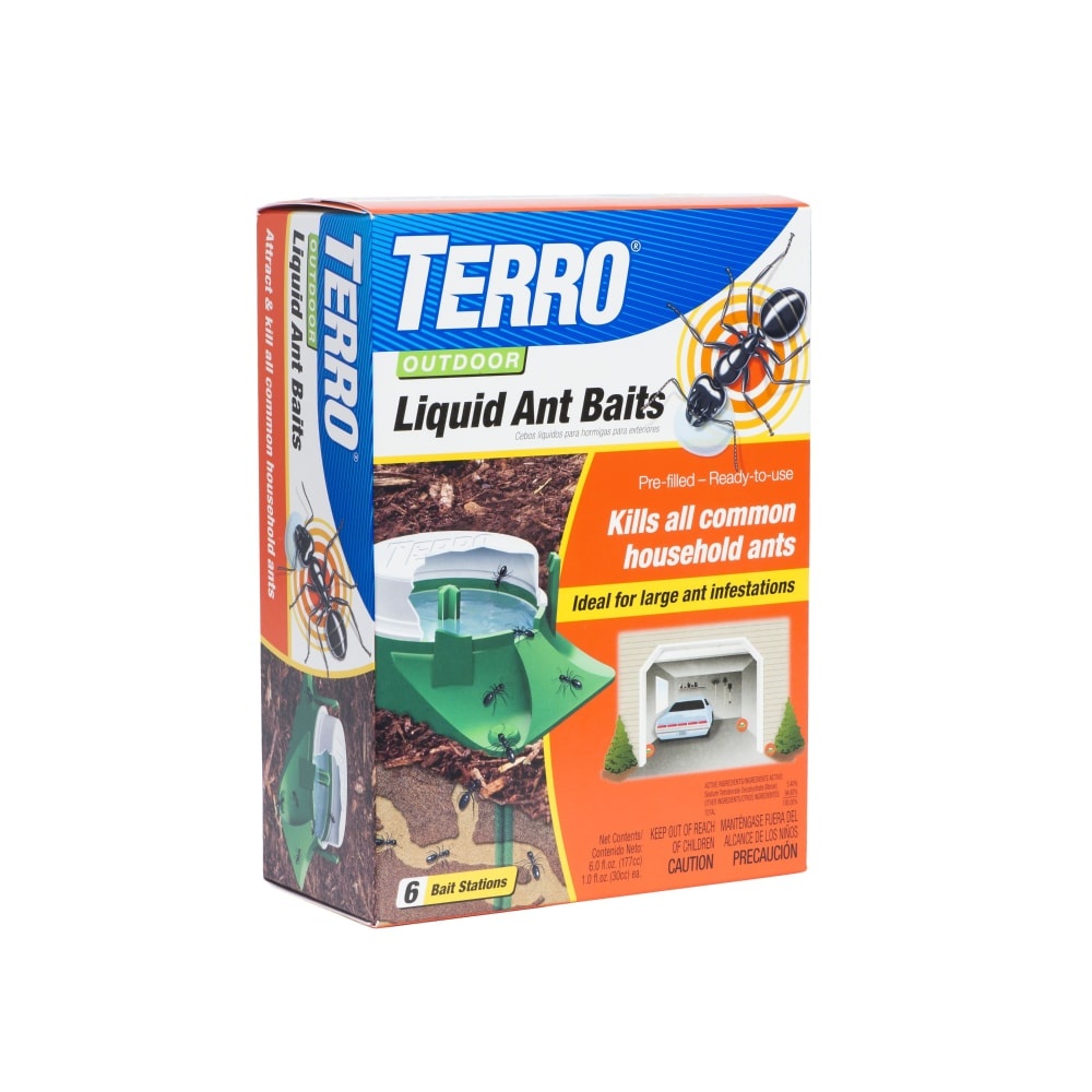 slide 1 of 1, TERRO Outdoor Liq Ant Baits Bns, 6 ct