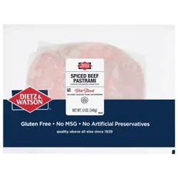 Dietz & Watson Pastrami A Pack - 12 Oz