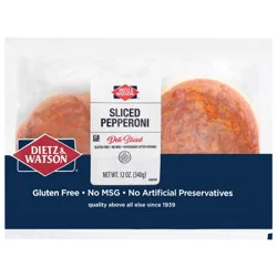 Dietz & Watson Pepperoni - 12 Oz