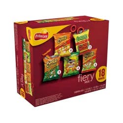 Frito Lay Variety Pack Fiery Mix - 18 Count