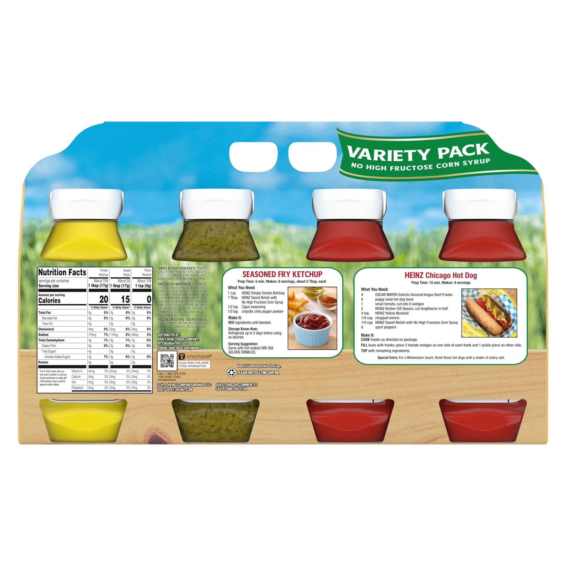 slide 8 of 10, Heinz Grill Pack 4 ea, 4 ct