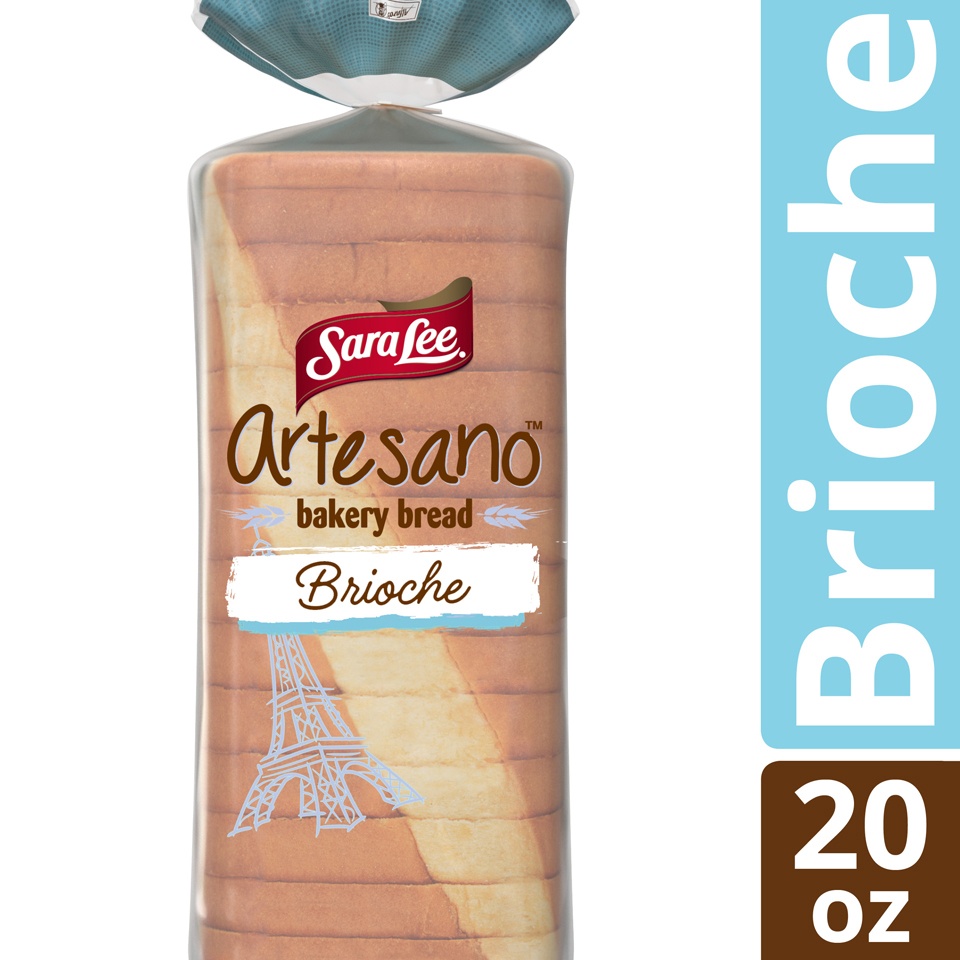slide 5 of 9, Sara Lee Artesano Brioche Bakery Bread 20 Oz, 20 oz