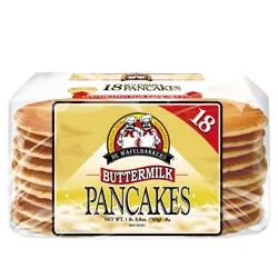 De Wafelbakkers Buttermilk Pancakes 18 ea