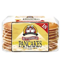 De Wafelbakkers Buttermilk Pancakes 18 ea