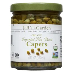 Jeffs Naturals Capers Imported Non-Pareil - 6 Fl. Oz.