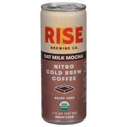 Mocha Nitro Cold Brew Latte - 7 Oz