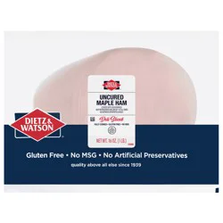 Dietz And Watson Ham Maple A Pack - 16 Oz