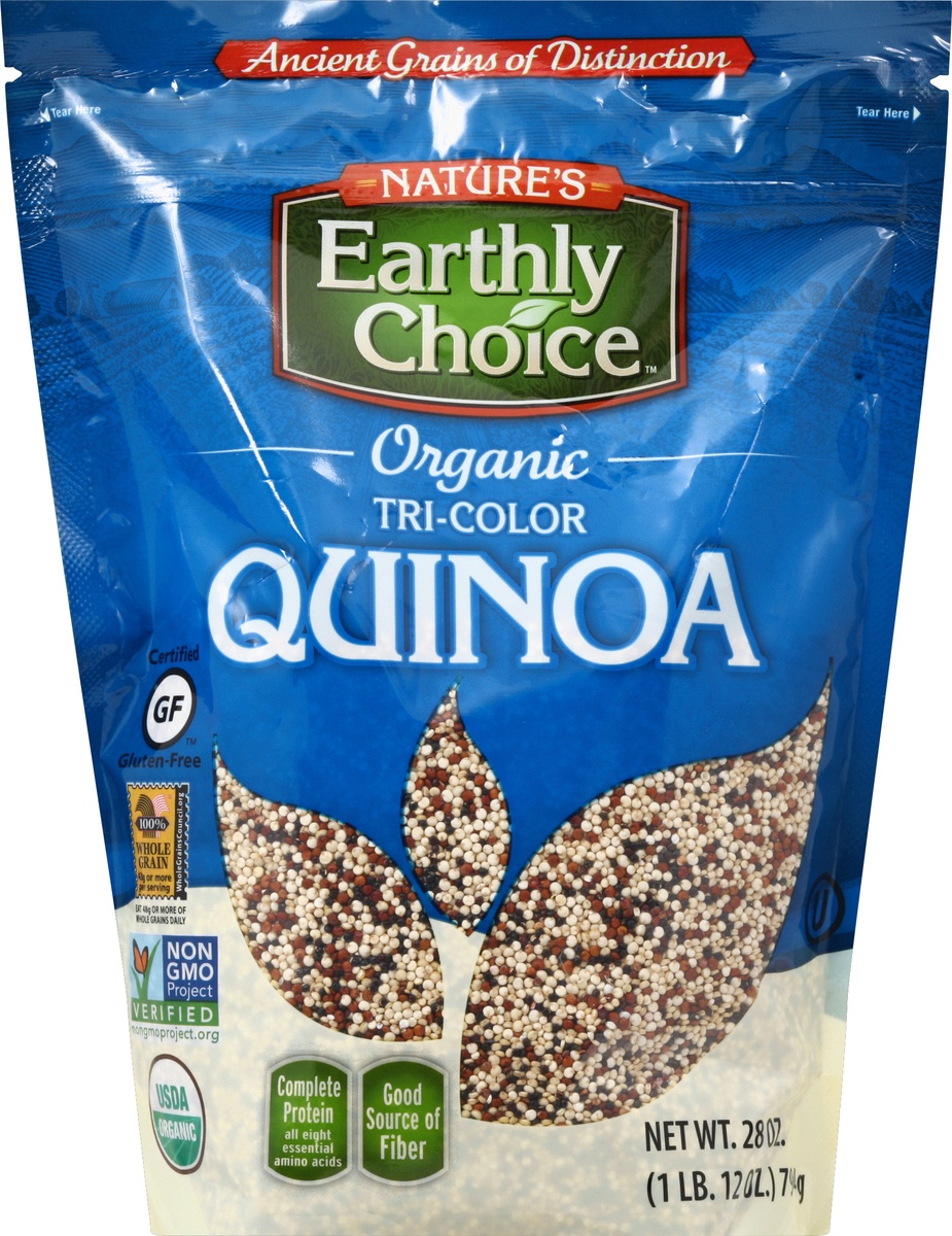 slide 2 of 2, Nature's Earthly Choice Organic Tri-Colored Quinoa, 28 oz