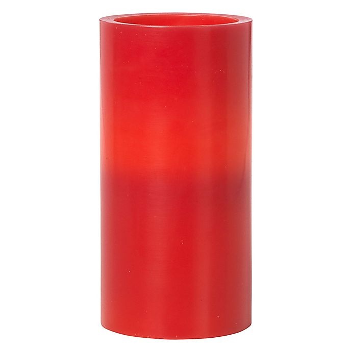 slide 1 of 1, Precious Moments Large Flameless Candle - Red, 1 ct