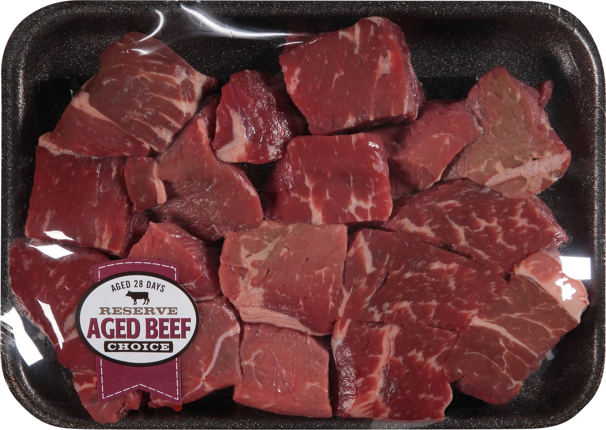 slide 4 of 9, Lunds & Byerlys Reserve Aged Beef Choice Fondue Meat 78 oz, 