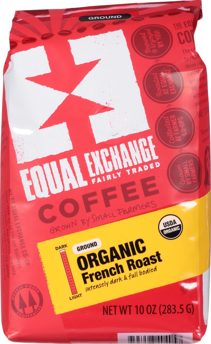 slide 3 of 13, Equal Exchange Coffee Ground French Roast - 10 oz, 10 oz