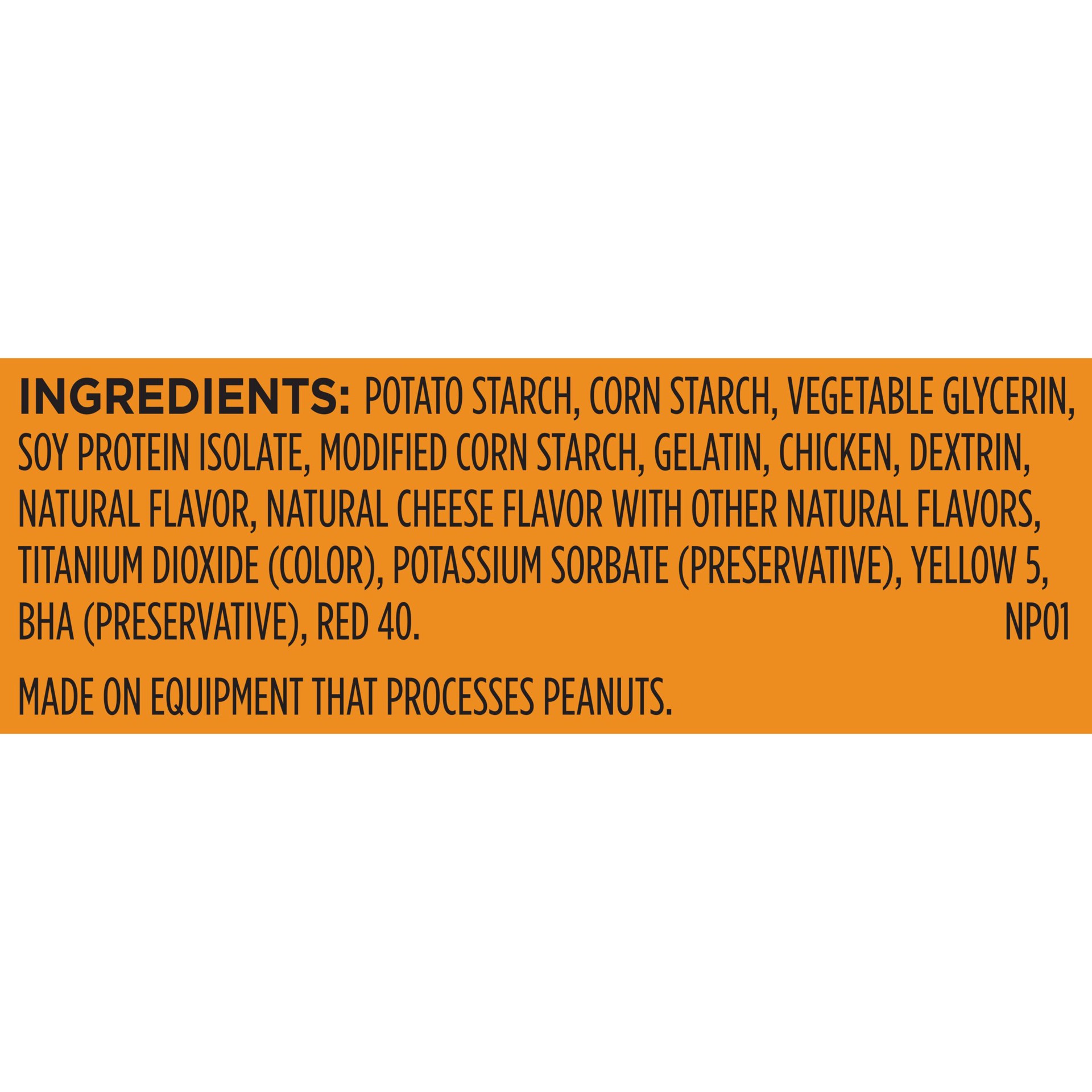 slide 8 of 9, Milk-Bone Easy Peasy Chicken Cheesy Flavor Twists, Rawhide Free Dog Chews, Bag of 20, 20 ct