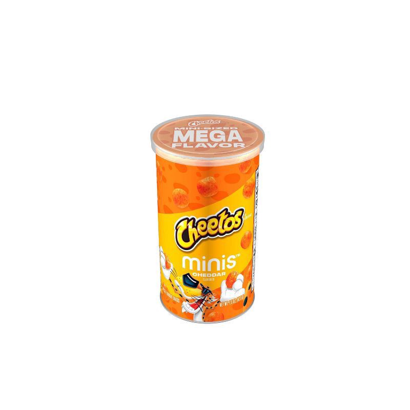 slide 5 of 9, Cheetos Cheese Flavored Snacks Mellow Cheddar Minis 1.6 Oz, 1.6 oz