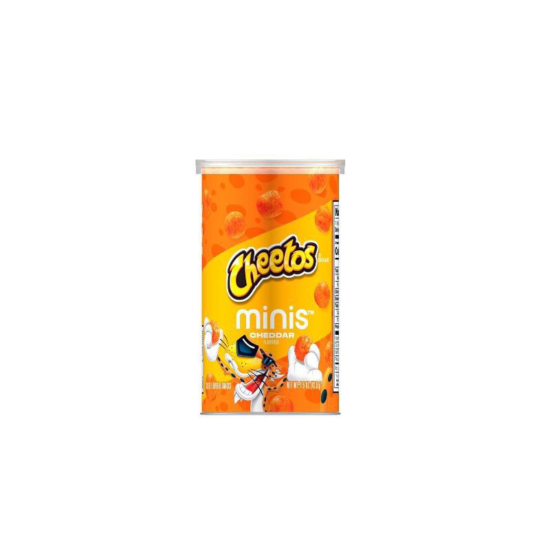 slide 1 of 9, Cheetos Cheese Flavored Snacks Mellow Cheddar Minis 1.6 Oz, 1.6 oz