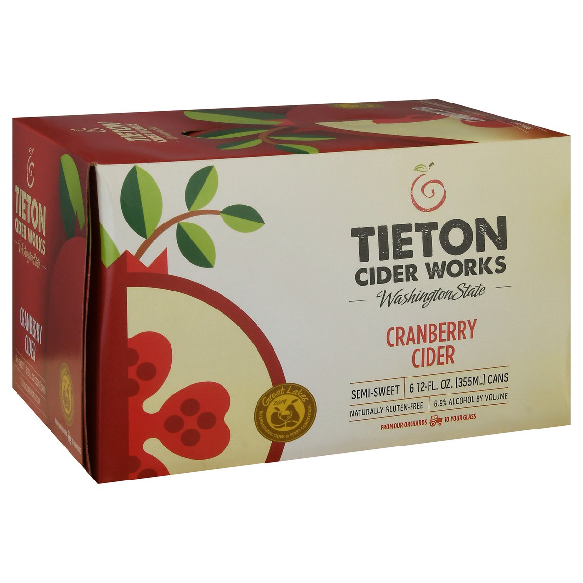 slide 7 of 9, Tieton Cider Works Lavender Honey Cider, 6 ct; 12 oz