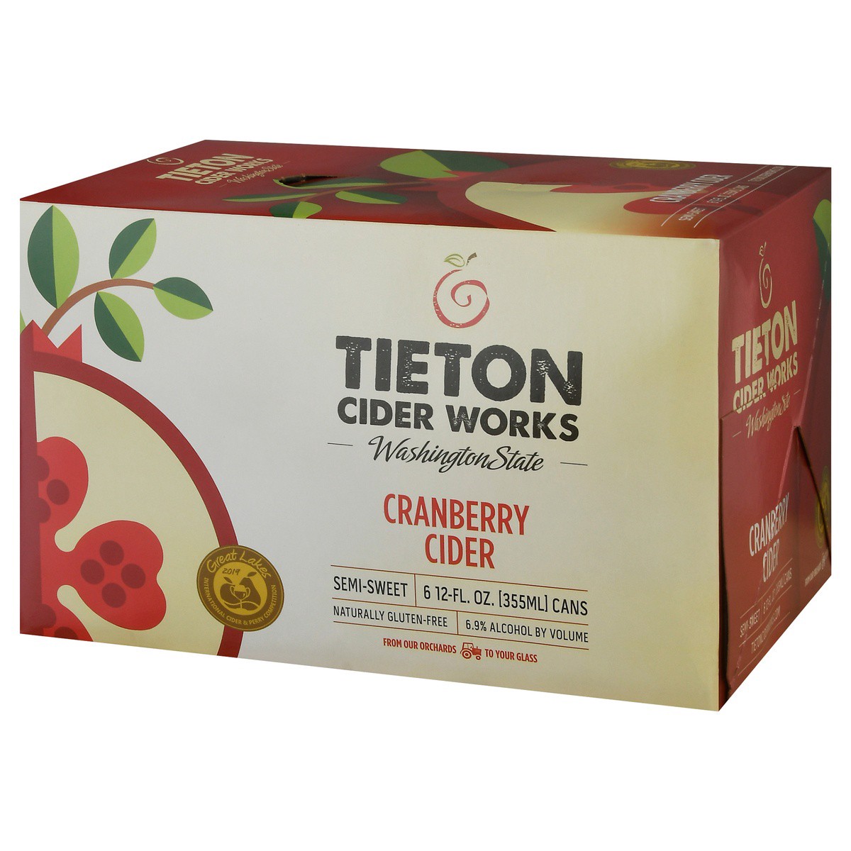 slide 9 of 9, Tieton Cider Works Lavender Honey Cider, 6 ct; 12 oz