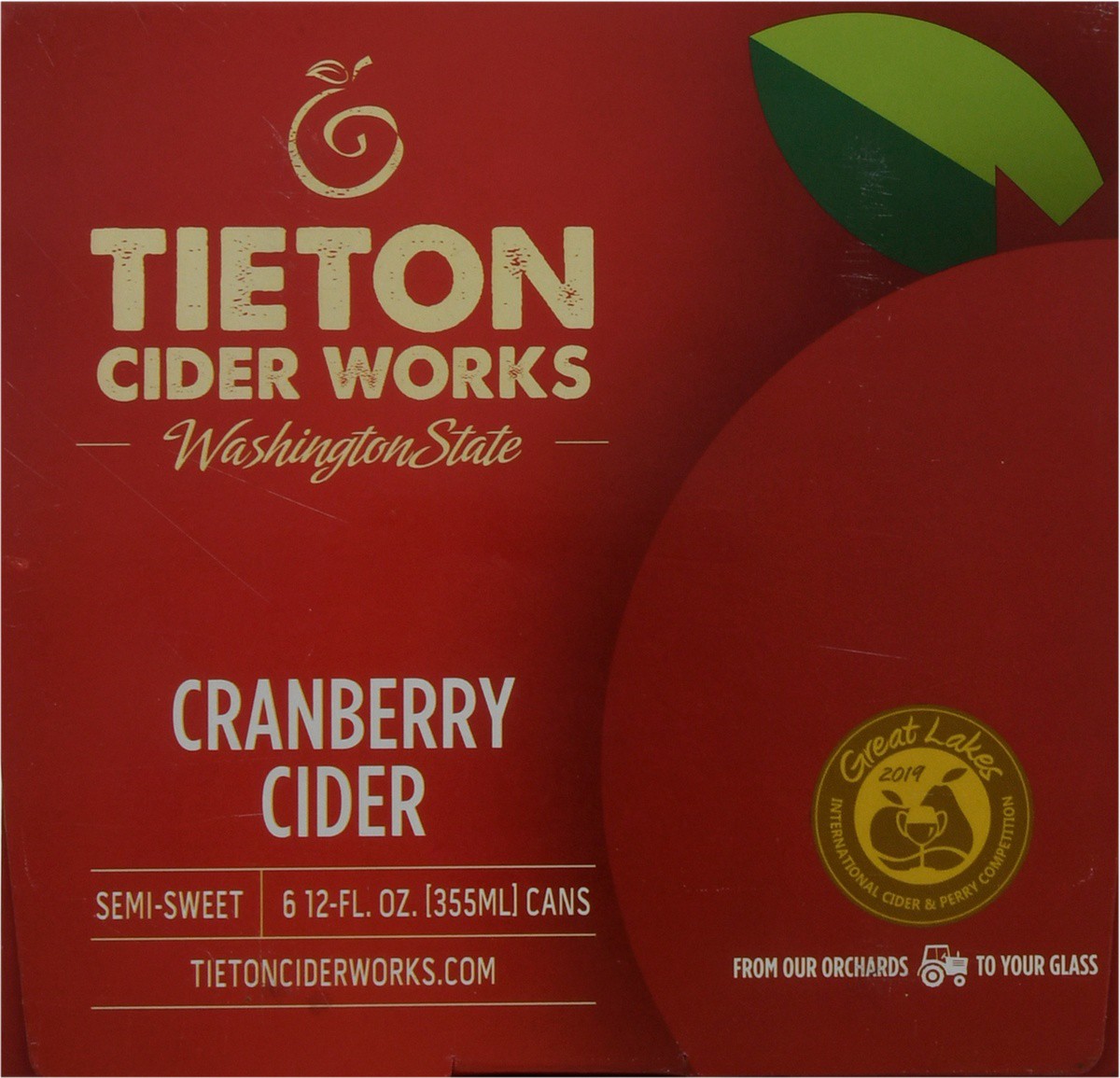 slide 3 of 9, Tieton Cider Works Lavender Honey Cider, 6 ct; 12 oz