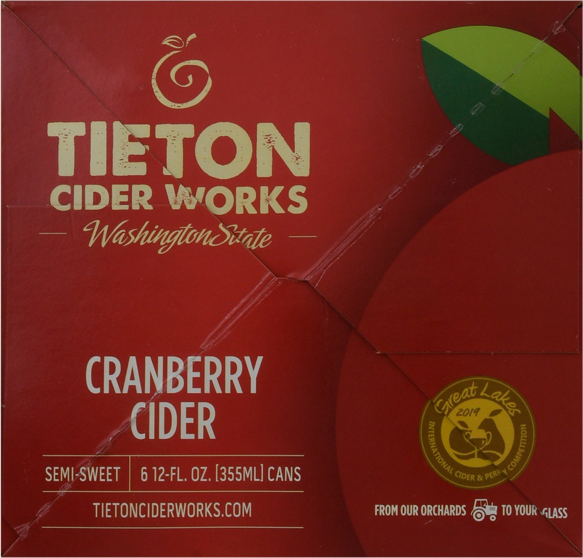 slide 4 of 9, Tieton Cider Works Lavender Honey Cider, 6 ct; 12 oz