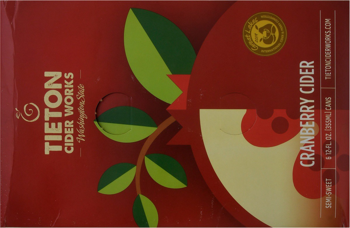 slide 6 of 9, Tieton Cider Works Lavender Honey Cider, 6 ct; 12 oz