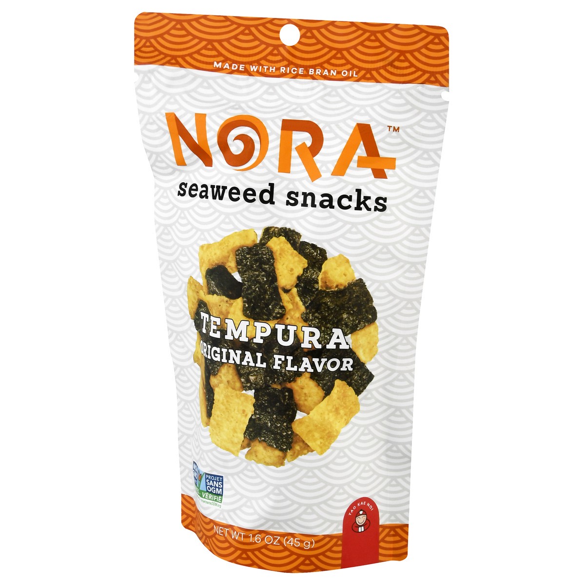 slide 5 of 13, Nora Tempura Original Flavor Seaweed Snacks, 1.6 oz