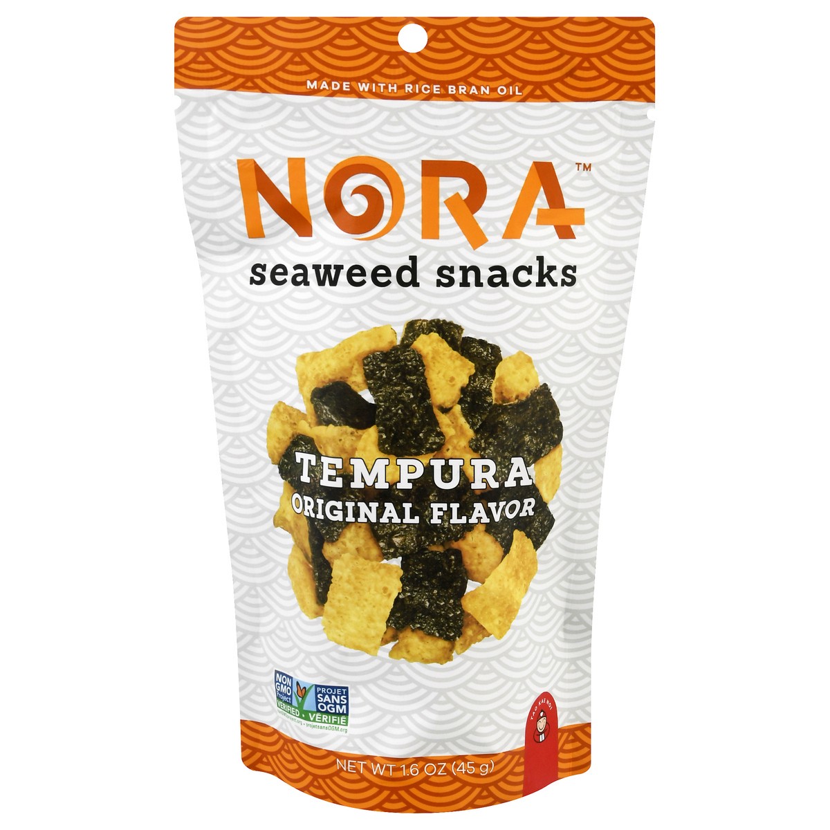 slide 10 of 13, Nora Tempura Original Flavor Seaweed Snacks, 1.6 oz