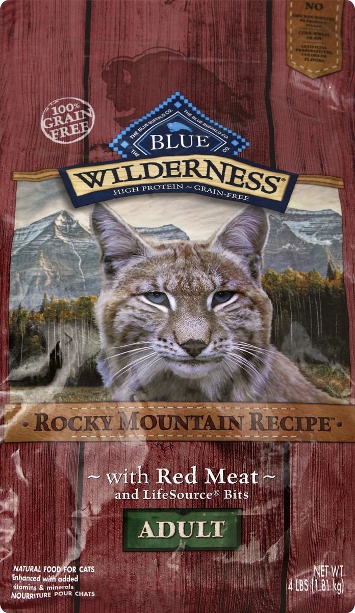 slide 5 of 6, Blue Food for Cats 4 lb, 4 lb