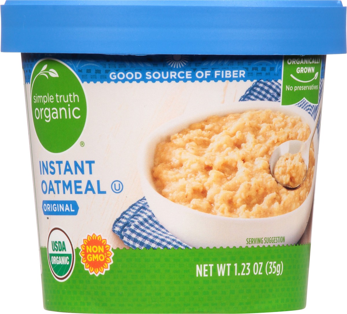 slide 9 of 11, Simple Truth Organic Original Instant Oatmeal, 1.23 oz