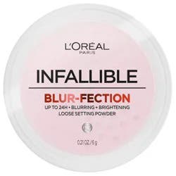 L''Oreal 10 Pink Light Infallible Blur-Fection Loose Setting Powder 0.21 oz