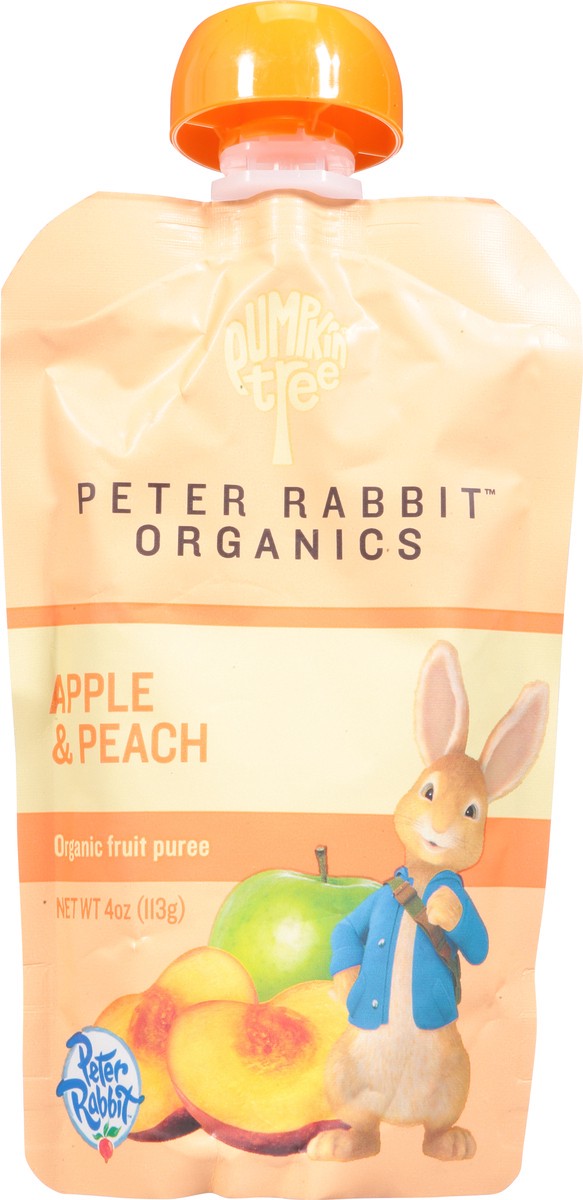 slide 13 of 14, Peter Rabbit Organics Organic Apple Peach Fruit Puree 4 oz, 4 oz