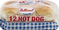 Butternut Hot Dog Enriched Buns 12 ea
