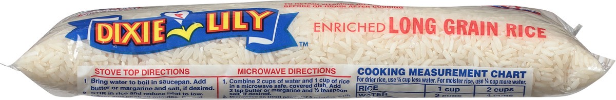slide 4 of 9, Dixie Lily Enriched Extra Fancy Long Grain Rice 24 oz, 24 oz