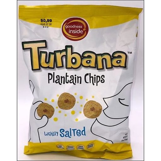 slide 1 of 1, Turbana Lightly Salted Plantain Chips, 3 oz