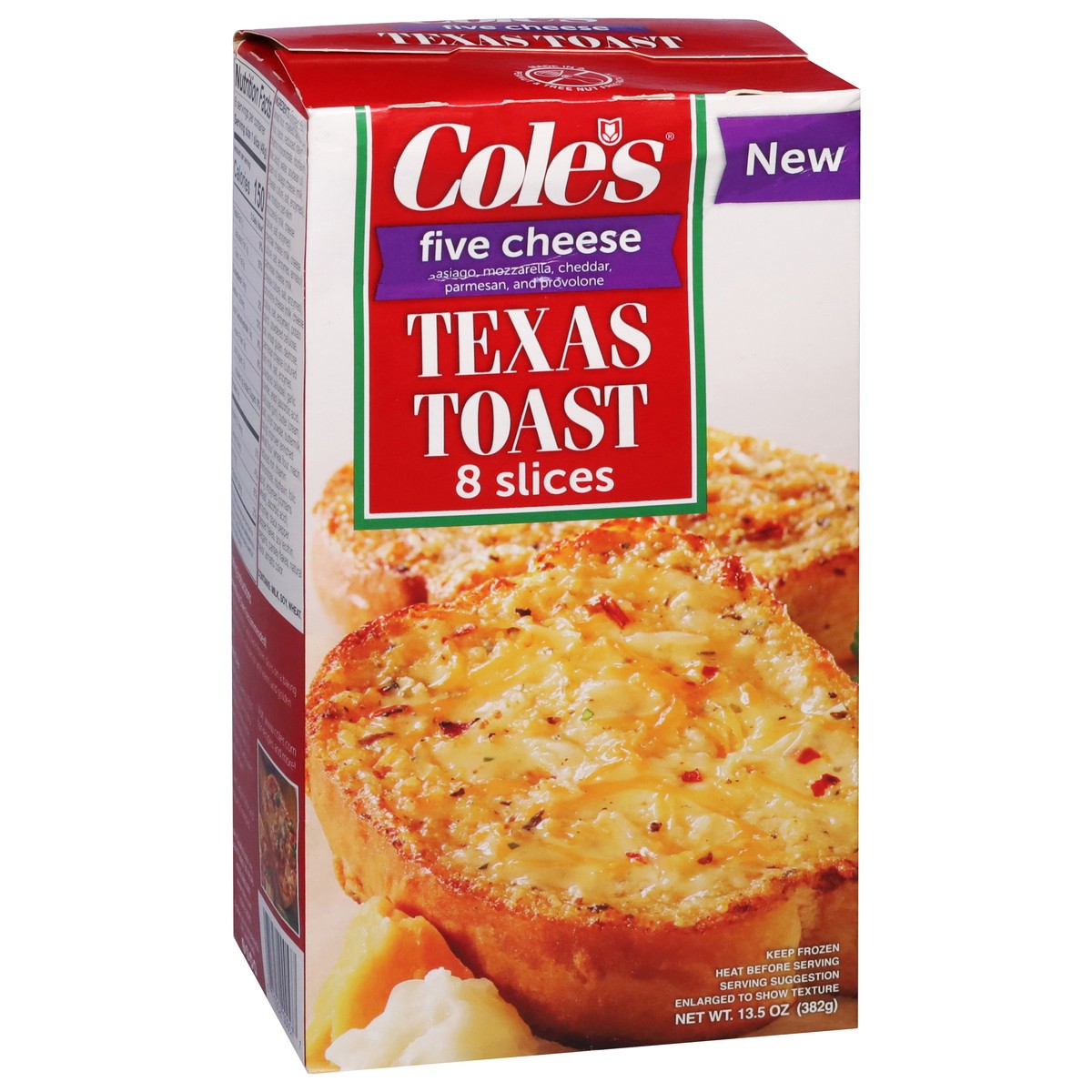 slide 4 of 9, Cole's Five Cheese Texas Toast, 13.5 oz