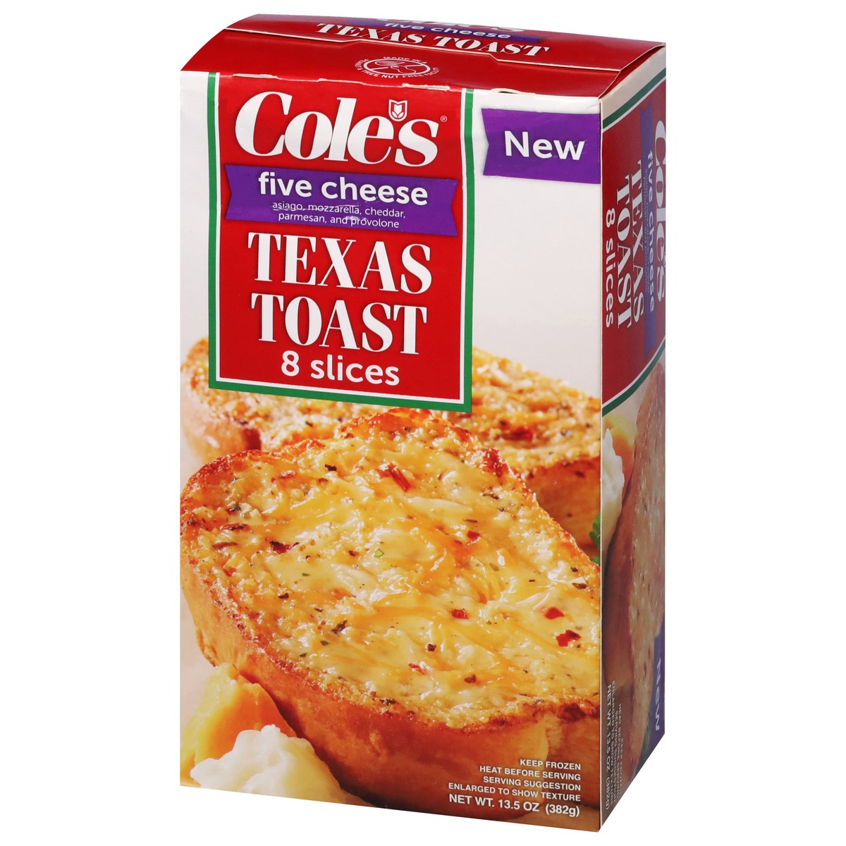 slide 6 of 9, Cole's Five Cheese Texas Toast, 13.5 oz