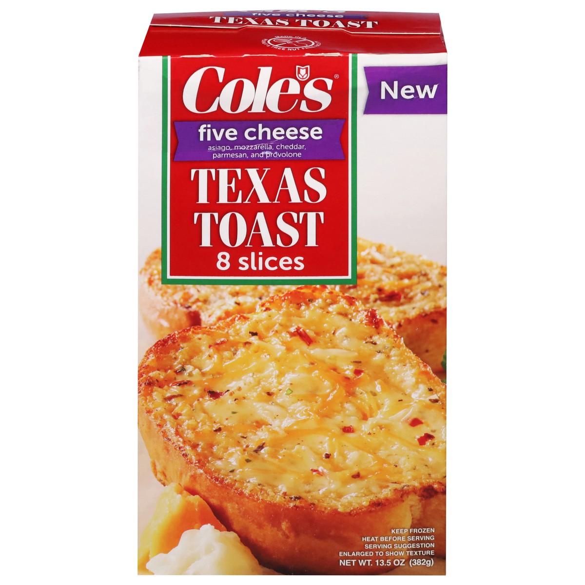 slide 1 of 9, Cole's Five Cheese Texas Toast, 13.5 oz