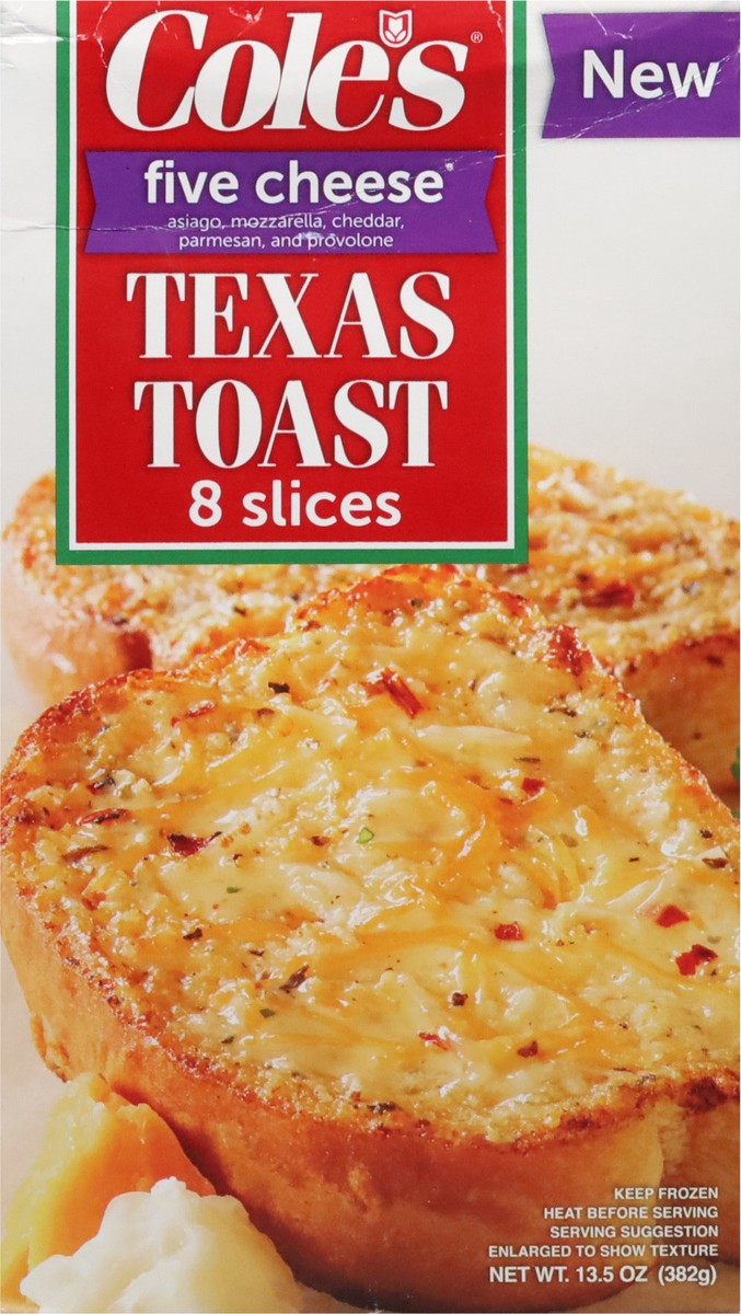 slide 7 of 9, Cole's Five Cheese Texas Toast, 13.5 oz