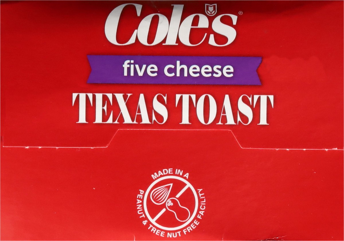 slide 3 of 9, Cole's Five Cheese Texas Toast, 13.5 oz