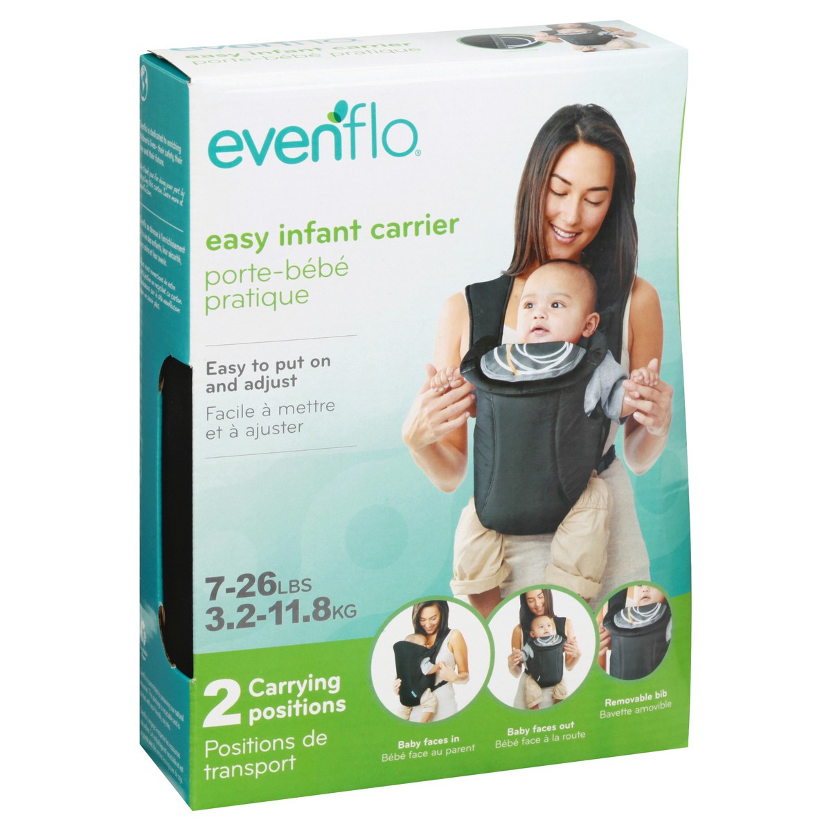 slide 2 of 9, Evenflo Easy Infant Carrier 1 ea, 1 ct