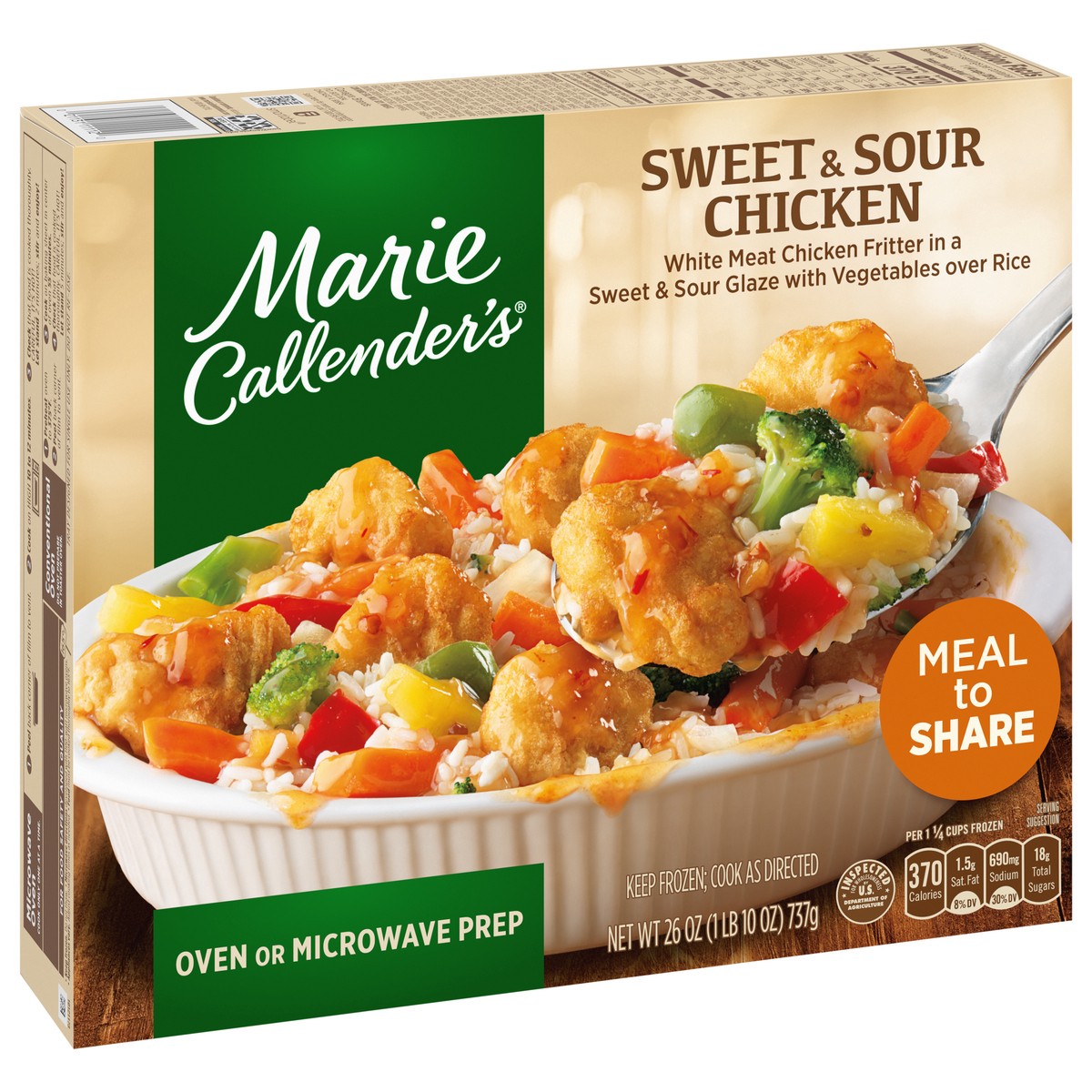 slide 3 of 11, Marie Callender's Sweet & Sour Chicken 26 oz, 24 oz