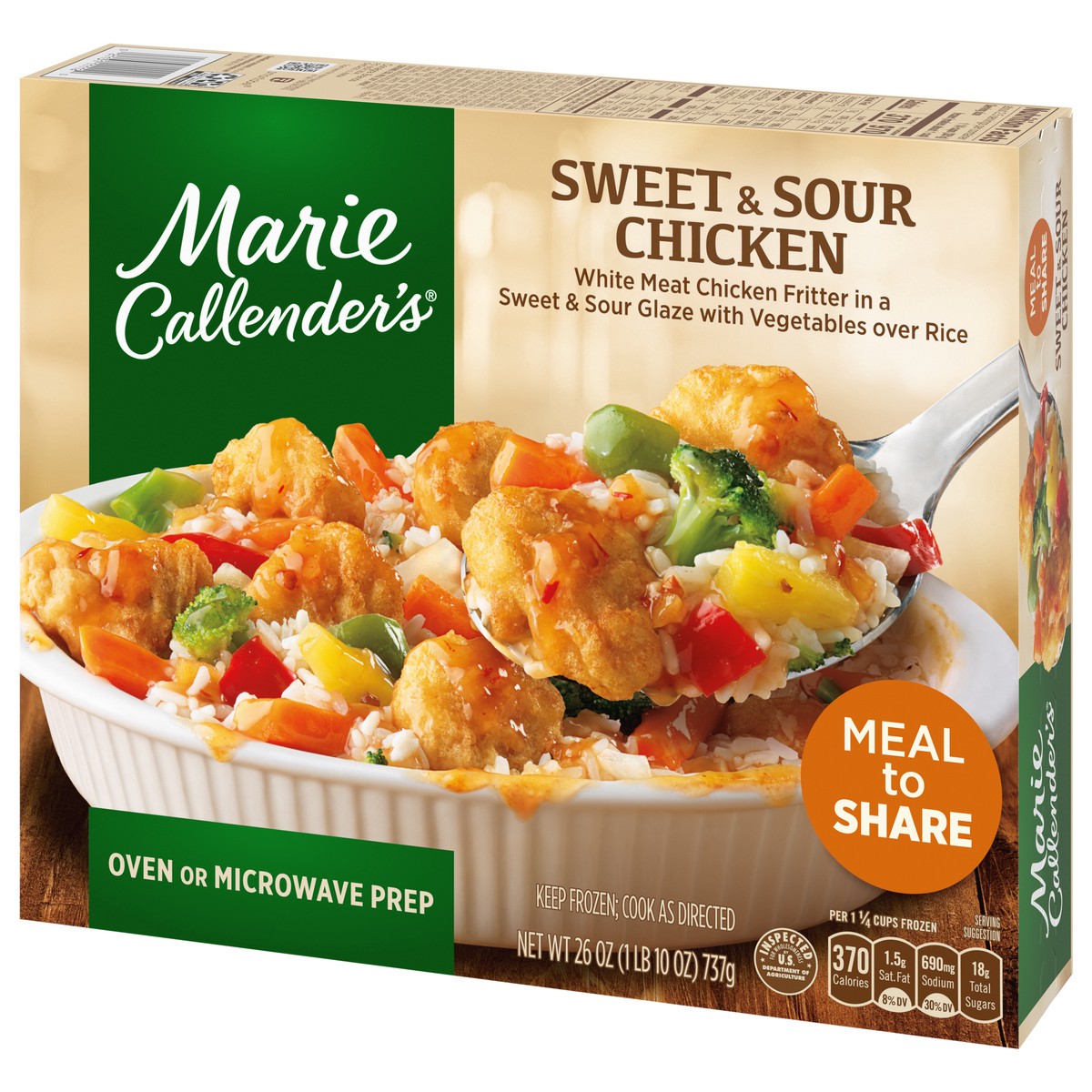 slide 8 of 11, Marie Callender's Sweet & Sour Chicken 26 oz, 24 oz