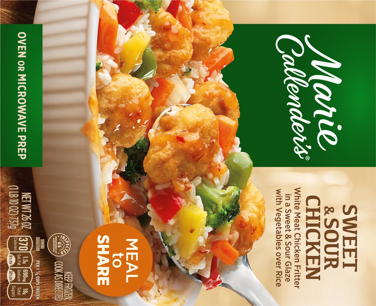 slide 10 of 11, Marie Callender's Sweet & Sour Chicken 26 oz, 24 oz