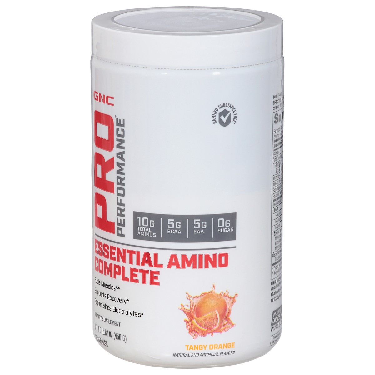 slide 8 of 13, GNC Pro Performance Tangy Orange Essential Amino Complete 15.87 oz, 15.87 oz