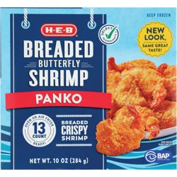 H-E-B Jumbo Butterfly Shrimp