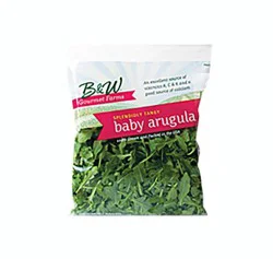 B&W Gourmet Farms Spledidly Tangy Baby Arugula