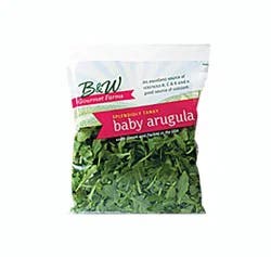 B&W Gourmet Farms Spledidly Tangy Baby Arugula