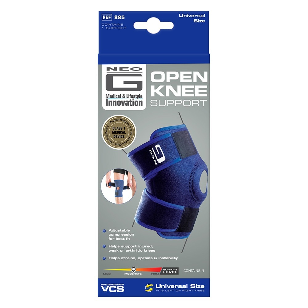 slide 1 of 1, Neo G Open Knee Support, 1 ct