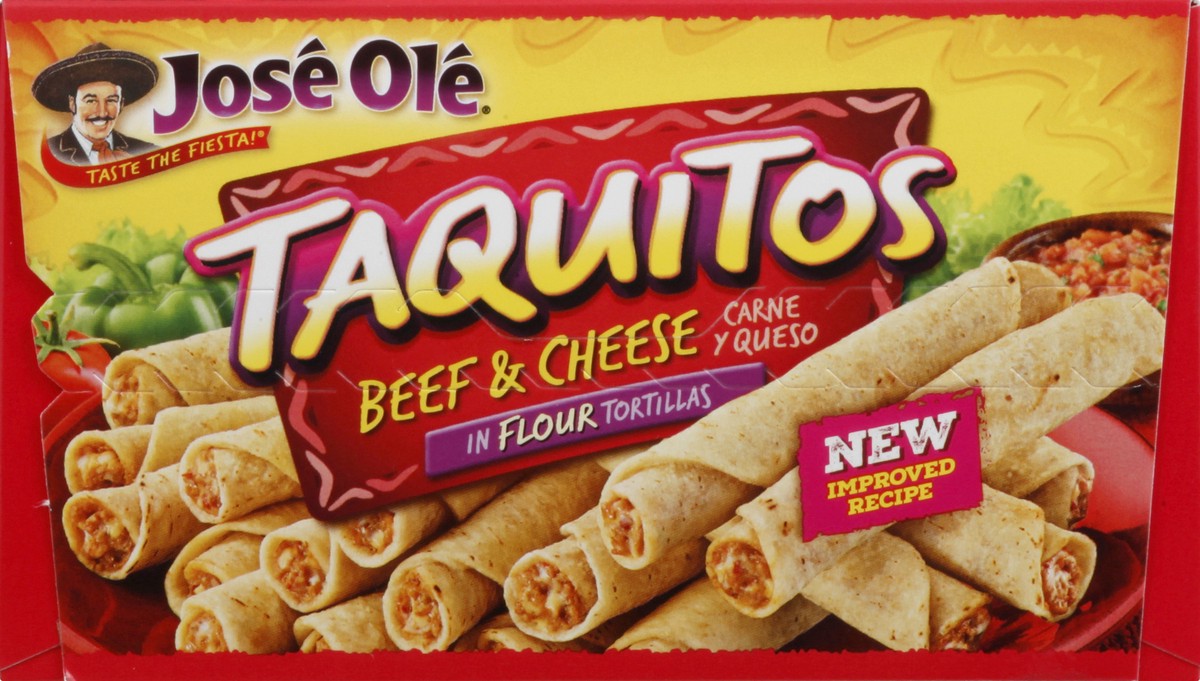 slide 9 of 9, José Olé Large Beef & Cheese Taquitos 30 ea, 30 ct